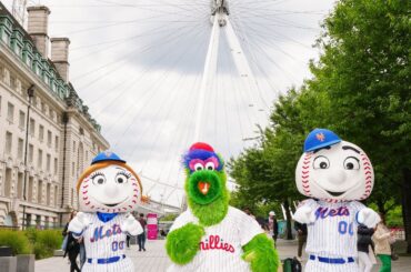 (MLB sur X) Nous avons envoyé nos envoyés les plus fiables de l'autre côté de l'Atlantique pour promouvoir les #LondonSeries de cette semaine à @TheLondonEye !
