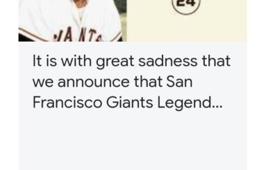 RIP - WILLIE MAYS 1931-2024 l'un des plus grands