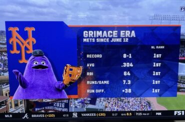 Grimace est officiellement le meilleur joueur de MLB de l'histoire