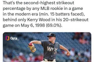 Une recrue des championnats nationaux entre dans l’histoire lors de ses débuts en MLB