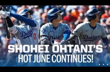 Shohei Ohtani martèle son 26e circuit en tête de la NL. Son 12e circuit en juin !