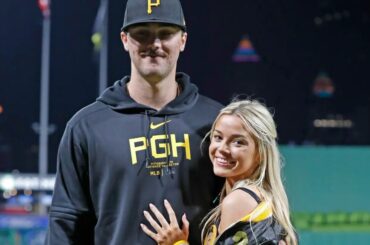 Olivia Dunne répond au commentaire d'un fan sur une photo romantique avec l'as des pirates Paul Skenes