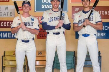 Maillot Dodgers City Connect.  Avec des détails.