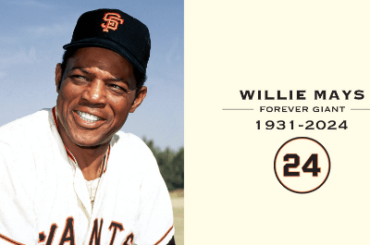 RIP Willie Mays, une légende qui ne sera pas oubliée