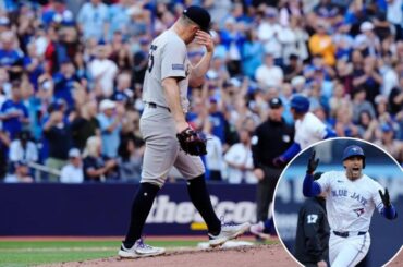 Carlos Rodon est à nouveau malmené alors que la série de défaites des Yankees atteint quatre matchs