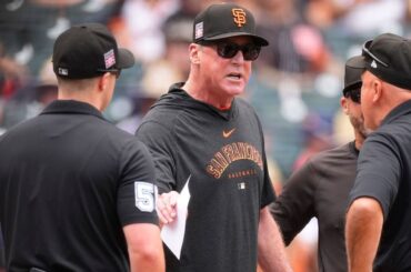 Bob Melvin des Giants expulsé avant le premier lancer du match au Colorado