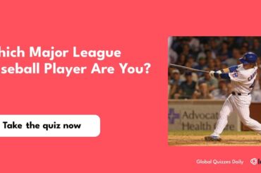 J'ai créé un quiz sur les joueurs de la MLB (qui vous indique quel joueur vous êtes)