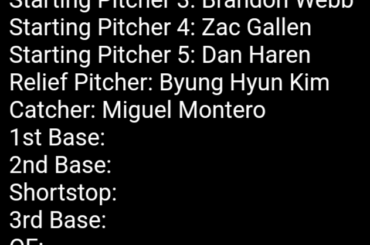 Jour 4 de r/MLB créant une équipe de tous les temps pour chaque équipe de la MLB. Arizona Diamondbacks, 1st Base (hmm je me demande qui ce sera)