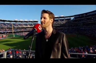 Je voulais partager avec vous mon hymne du match des Nationals