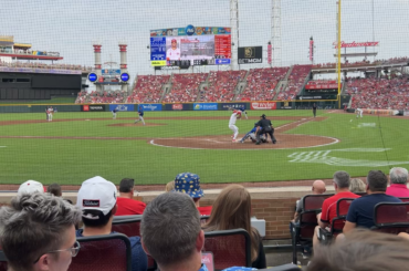 Santiago Espinal hier soir contre les Cubs