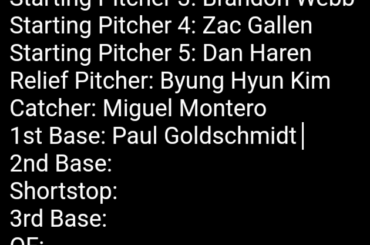 Jour 5 de r/MLB créant une équipe de tous les temps pour chaque équipe de la MLB. Arizona Diamondbacks, 2e base.