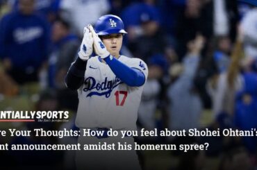 Shohei Ohtani annonce des nouvelles décevantes pour les fans après une série de coups de circuit