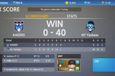 Je viens de fumer cette équipe au baseball 9🫣 embarrassant