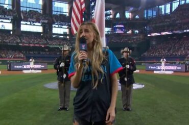 Ingrid Andress admet avoir été ivre pendant l'hymne national du Home Run Derby et déclare qu'elle va se faire soigner