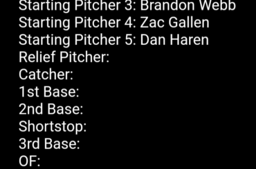 Deuxième jour de r/MLB pour créer une équipe de tous les temps pour chaque équipe de la MLB. Diamondbacks de l'Arizona, lanceur de relève/de clôture