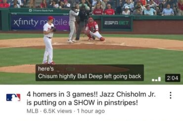 Il est temps de renommer MLB YouTube en YankeesOfficial. C'est irréel.