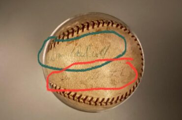 Ballons de baseball signés Mickey Mantle, Don Cardwell, Harmon Killebrew et Roger Maris