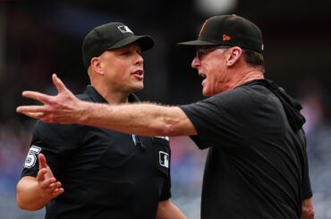 « F—king bull—t » : Bob Melvin, le manager des SF Giants, a été surpris au micro après avoir été expulsé pour une décision affreuse