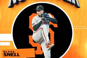 Blake Snell a lancé un match sans coup sûr lors de la victoire 3-0 des Giants