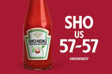 Si Ohtani atteint 57-57 ans, Heinz offrira du ketchup gratuit à vie aux 57 fans qui utilisent #ShoHeinz57