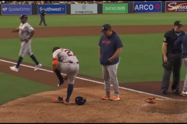 C'était Altuve pendant le match des Astros. Il voulait que tout le monde le regarde.