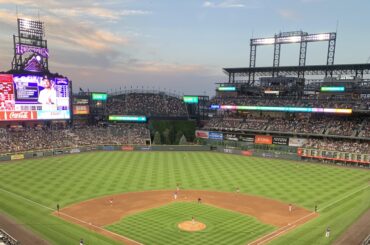 Toujours un beau moment au Coors Field