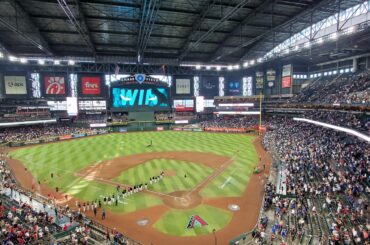 J'ai vu mon premier match de la MLB aujourd'hui. AZ VS LA