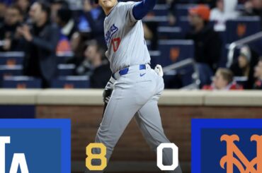 FINALE : Les Dodgers de Los Angeles remportent le troisième match de la série NLCS 2024.