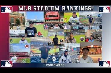 Je suis allé dans les 30 stades de la MLB. Voici comment je les classe.