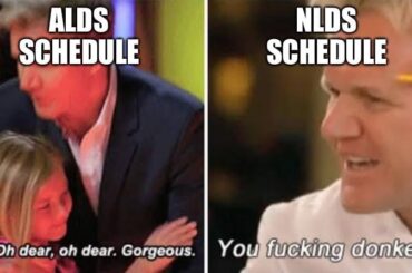 Calendrier ALDS contre calendrier NLDS