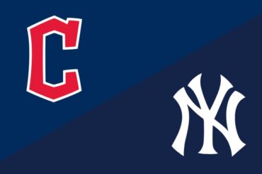 r/MLB – Cleveland Guardians VS New York Yankees (Jeu 1 Thread)