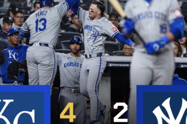 FINALE : Les Royals de Kansas City remportent le deuxième match de la série ALDS 2024.