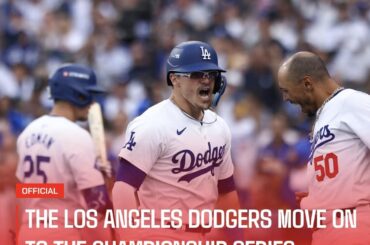 OFFICIEL : Les Dodgers de Los Angeles accèdent au NLCS, éliminant leur rival, les Padres de San Diego.