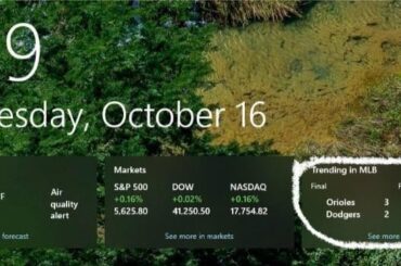 Les anciens scores de la MLB apparaissent lors de la mise à jour Windows