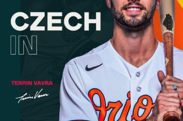 🇨🇿Terrin Vavra (68 matchs avec les Orioles) jouera pour l'équipe de République tchèque en WBC