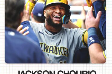 Je suis profondément désolé si je fais exploser vos appareils, mais Jackson Chourio joue également pour l'équipe du Venezuela !