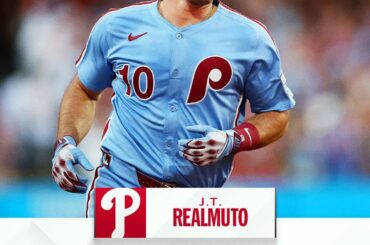JT Realmuto re-signe avec les Phillies.