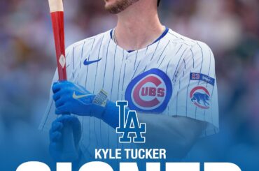 KYLE TUCKER FAIT MAINTENANT PARTIE DES DODGERS !