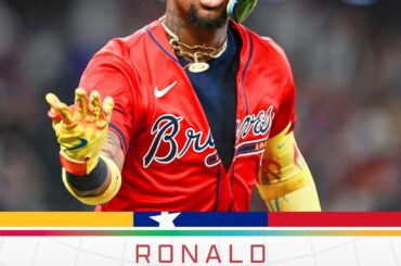 Ronald Acuna Jr fait tapis pour l'équipe du Venezuela !