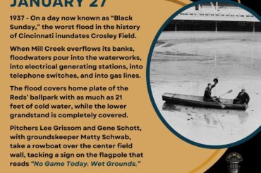 En ce jour de l’histoire du baseball – le 27 janvier