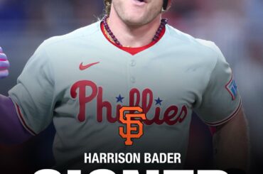 Avec une heure de retard, Harrison Bader se rend dans la Bay Area pour un contrat de 2 ans.