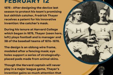 En ce jour de l’histoire du baseball – le 12 février