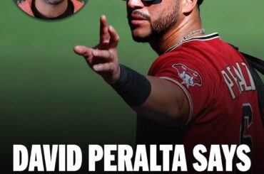 David Peralta fait ses adieux à la MLB après un parcours incroyablement inspirant à travers le ballon professionnel ! 👏🚂