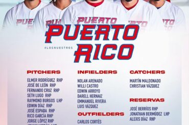 Composition de l'équipe de Porto Rico pour la Classique mondiale de baseball 2026