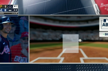 (Point culminant) Matt Olson conteste une frappe annoncée de Paul Skenes et gagne après que l'examen montre qu'il était à moins de 0,1" du marbre