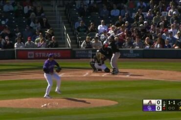 Nolan Arenado marque lors de son premier AB du printemps et contre son ancienne équipe