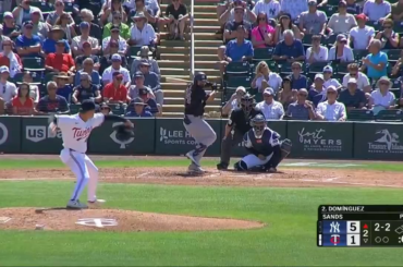 (Point culminant) Jasson Domínguez atteint son premier HR de Spring Training