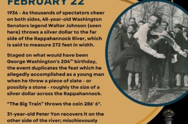 En ce jour de l’histoire du baseball – le 22 février