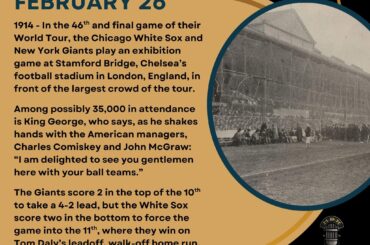 En ce jour de l'histoire du baseball – le 26 février