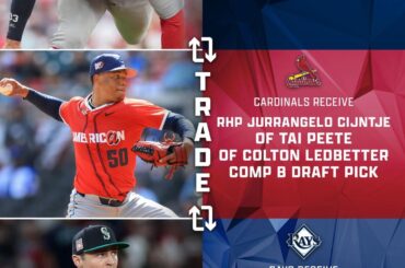 Seattle recevra Brendan Donovan, St. Louis recevra Jurrangelo Cijntje, Tai Peete, Colton Ledbetter et un choix au repêchage Comp B, et Tampa Bay fera atterrir Ben Williamson dans l'échange à trois équipes.